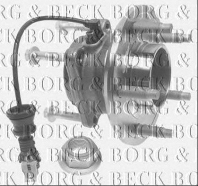 BORG & BECK bwk1193 -  Комплект подшипника ступицы колеса